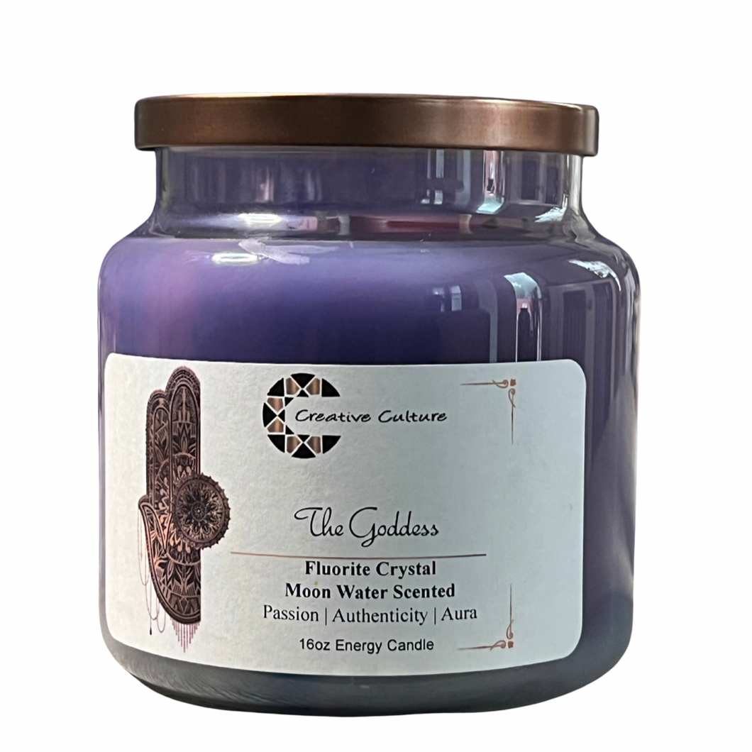 The Goddess - Moon Water Energy Candle