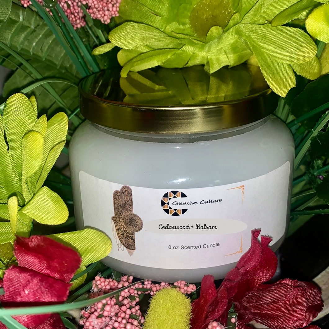 Cedarwood + Balsam Aromatherapy Candle